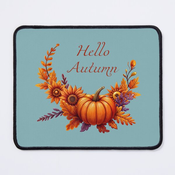 Item preview, Hello autumn. Autumn composition. pumpkin and sunflowers designed and sold by Tatty-shop.
