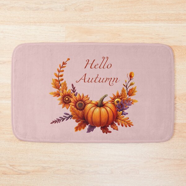 Item preview, Hello autumn. Autumn composition. pumpkin and sunflowers designed and sold by Tatty-shop.
