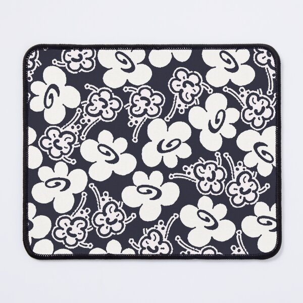Item preview, Fruit Flower, White on Black Background designed and sold by Alex  Blud.