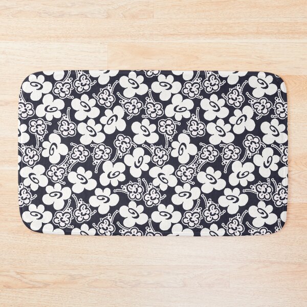 Item preview, Fruit Flower, White on Black Background designed and sold by Alex  Blud.