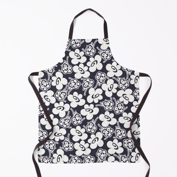 Item preview, Fruit Flower, White on Black Background designed and sold by Alex Blud.
