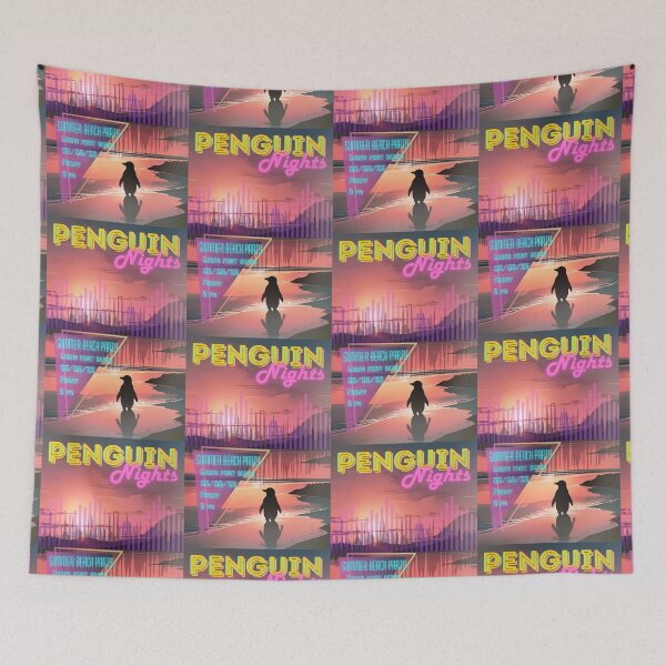 Item preview, Penguin Nights designed and sold by pUNKnown.