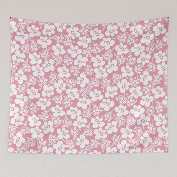 Item preview, Fruit Flower, White on pink background designed and sold by Alex  Blud.