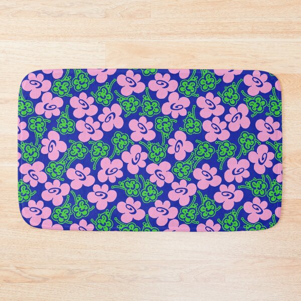 Item preview, Fruit Flower, Pink on blue background designed and sold by Alex  Blud.