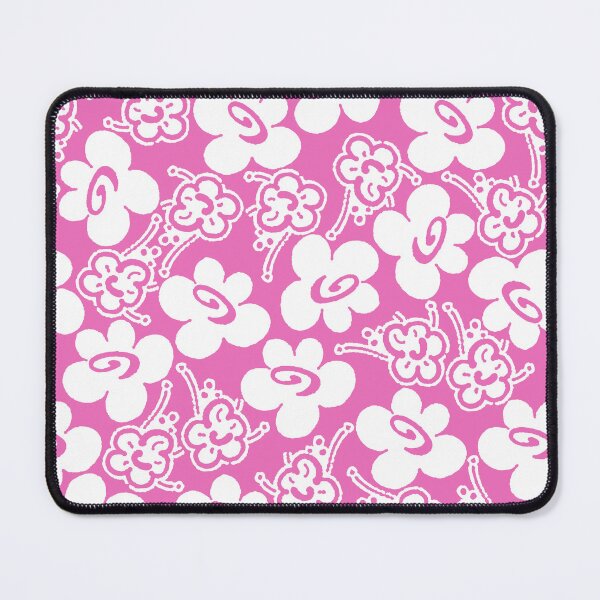 Item preview,  ruit Flower, White on fuchsia background designed and sold by Alex  Blud.