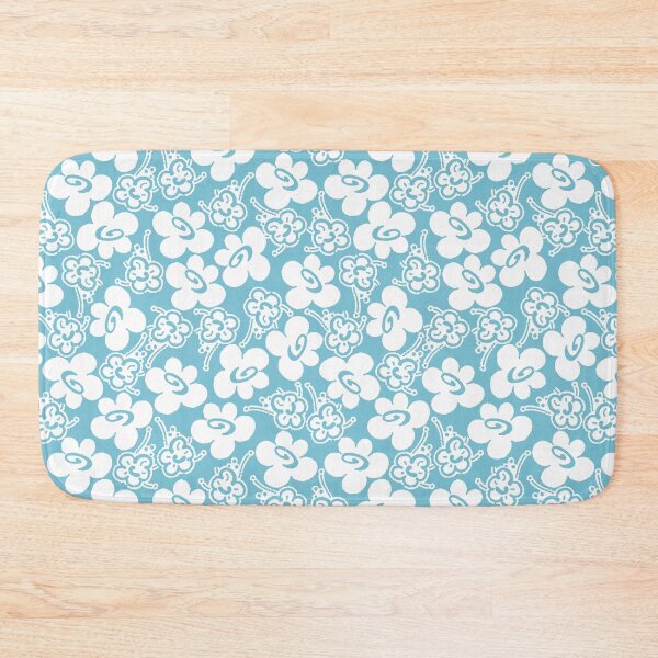 Item preview, Fruit Flower, White on turquoise background designed and sold by Alex  Blud.