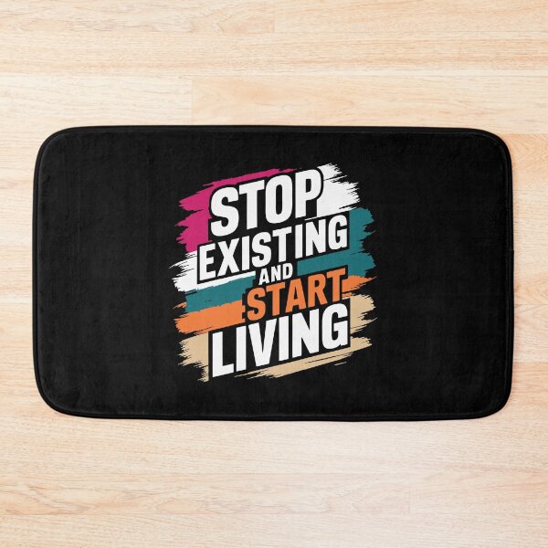Item preview, Stop existing start living designed and sold by DesignsCornerCo.