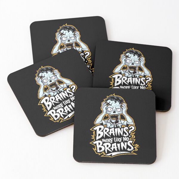 Item preview, BRAINS? MORE LIKE, NO BRAINS! The Brainless Blues designed and sold by SplashTastic.