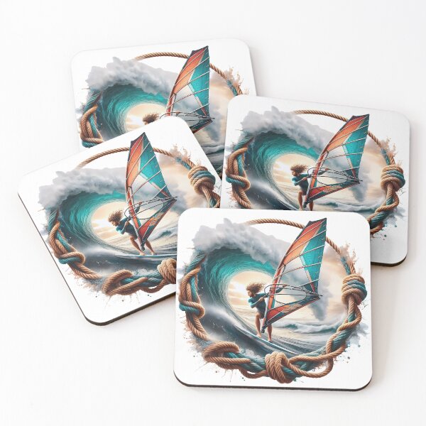 Item preview, Wind surfer designed and sold by Vibranta Studio.