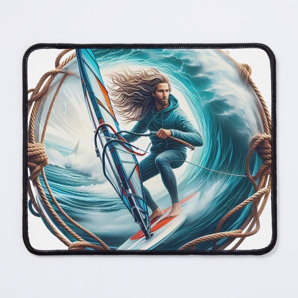 Item preview, Wind surfing designed and sold by Vibranta Studio.