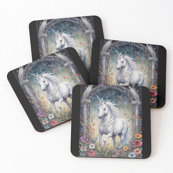 Item preview, The Gothic Garden “Unicorn VII” designed and sold by UnicornAndRaven .