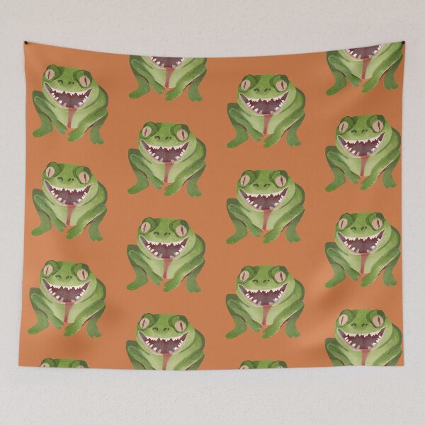 Item preview, Halloween Horror Frog designed and sold by FarmOfCuties.