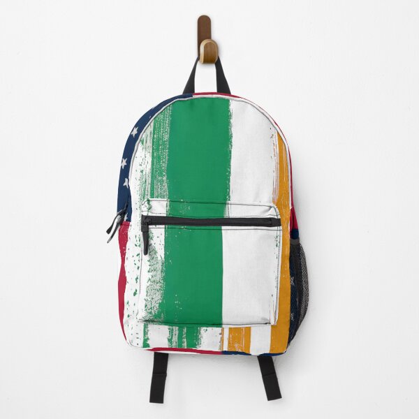 Item preview, Irish American Flags Grunge Style designed and sold by REAL IRISH GIFTS.