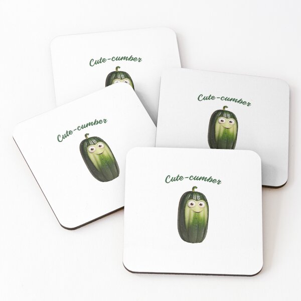 Item preview, Cute-cumber cucumber designed and sold by OAKDEN.
