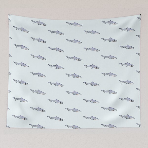 Item preview, Cute mako shark illustration  designed and sold by Artofmayara.