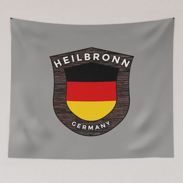 Item preview, Heilbronn Germany Emblem Flag designed and sold by World Designs.
