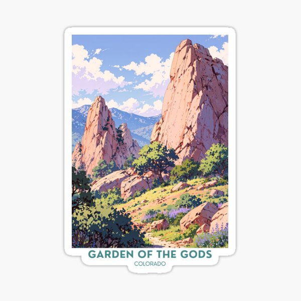 Vista previa del artículo con la obra «Garden of the Gods, Colorado», diseñado y vendido por Worldscape Wonders.