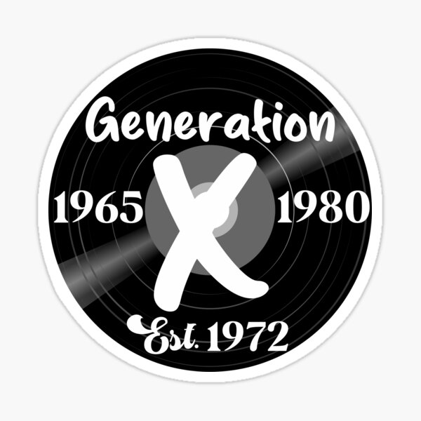 Item preview, Gen X - Est. 1972 on a Record Album designed and sold by Travelslightly.