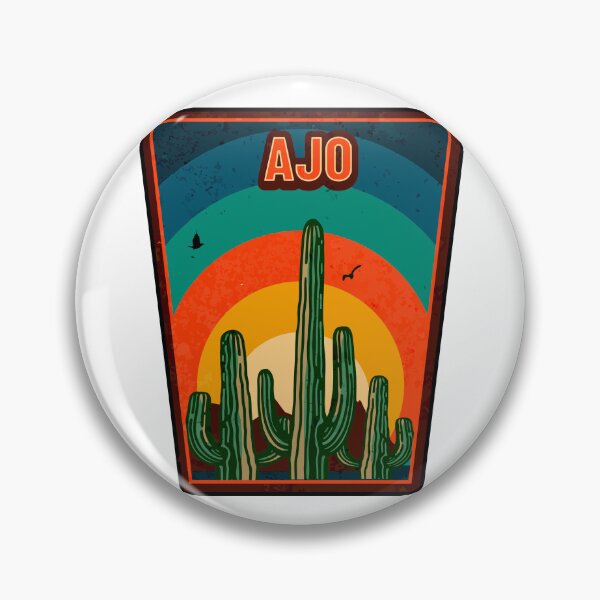 Item preview, Ajo Arizona Saguaro Desert Vibes designed and sold by CyberWindow.