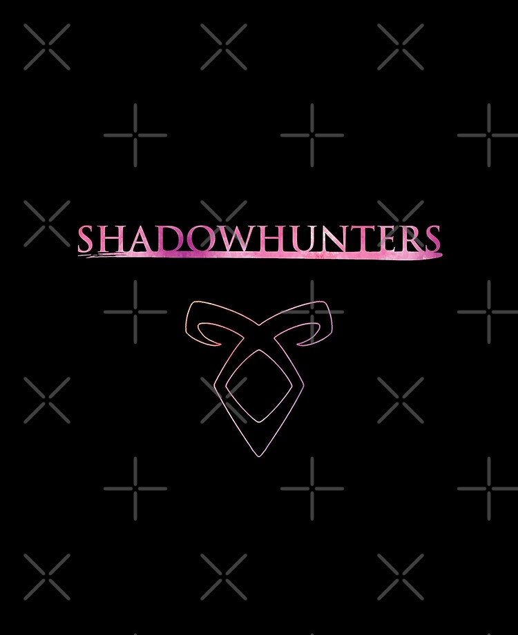 Shadowhunters rune - Angelic power rune voids and outline splashes (black)  - Clary, Alec, Izzy, Jace, Magnus - Malec | iPad Case & Skin