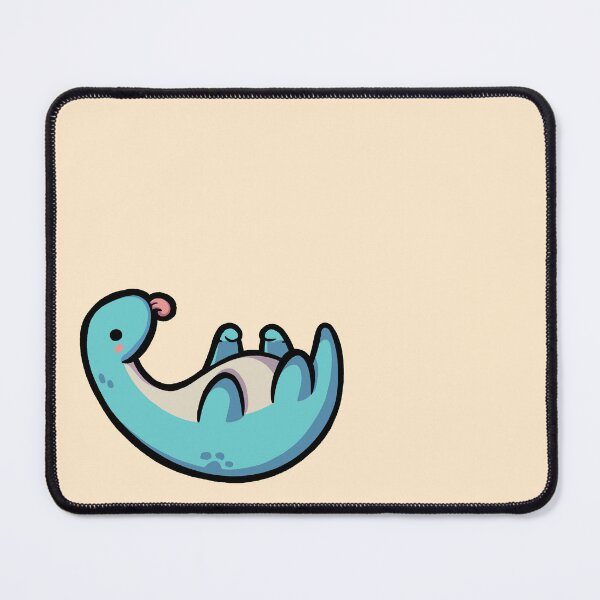 Item preview, hugadino cute longneck dinosaur sticking tongue out designed and sold by hugadino.
