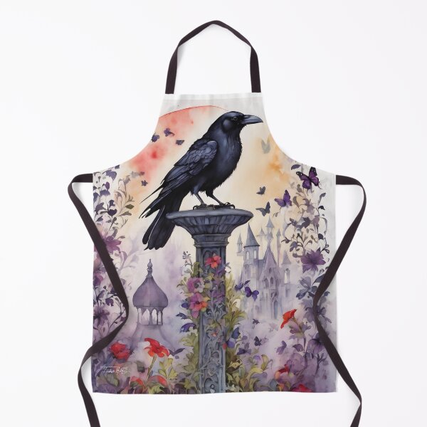 Item preview, The Gothic Garden “Crow” designed and sold by UnicornAndRaven .