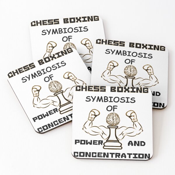 Item preview, Chess Boxing or ChessBoxing Symbiosis of Power and Concentration designed and sold by TuyaArts.