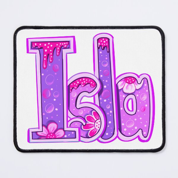 Item preview, Isla Top 10 personalised personalized customized gifts in Purple. Popular girls and womens Name Isla designed and sold by Artonmytee.