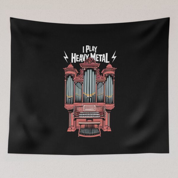 Item preview, Vintage Pipe Organ Player Church Organist designed and sold by Rafał Gierok.