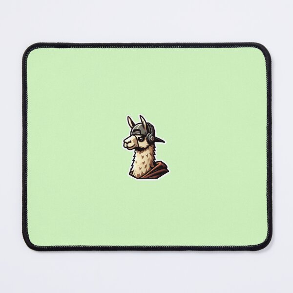 Item preview, Llama with Headphones and Hat - Stylish and Fun Illustration designed and sold by ArtistPenguin.