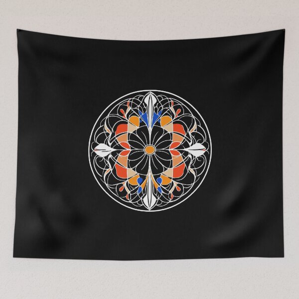Item preview, Abstract art reminiscent of a compass rose designed and sold by Pflugart.