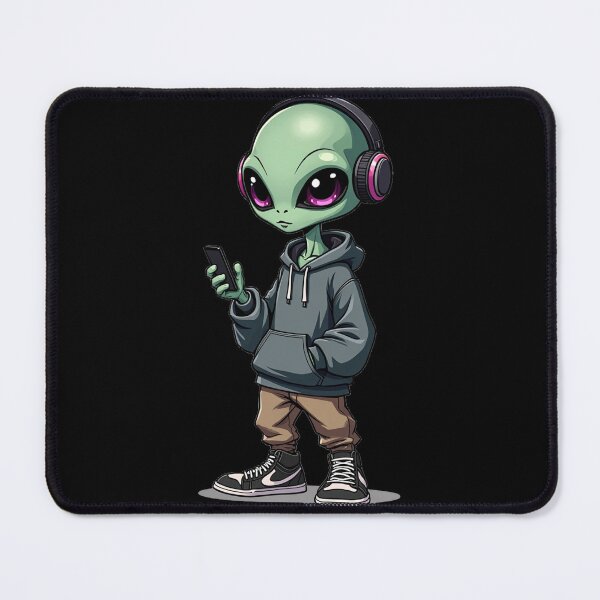 Item preview, Trendy Alien in Streetwear | Modern Urban Extraterrestrial Design designed and sold by D3monic.