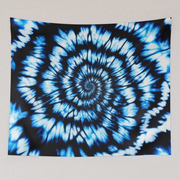 Item preview, Blue Elegant Tie Dye designed and sold by Ameliatra Design.