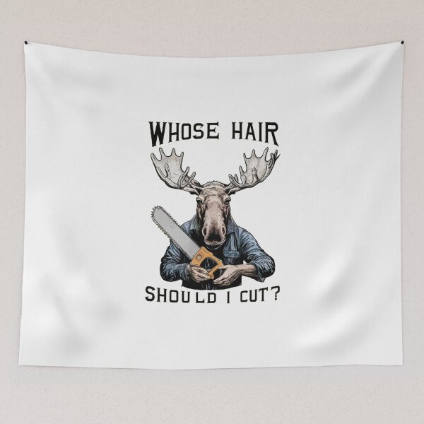 Item preview, Moose with a saw designed and sold by KukerLukii.