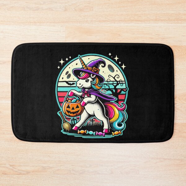 Item preview, Funny Witch Unicorn Halloween Trick Or Treat designed and sold by LuminOrb.
