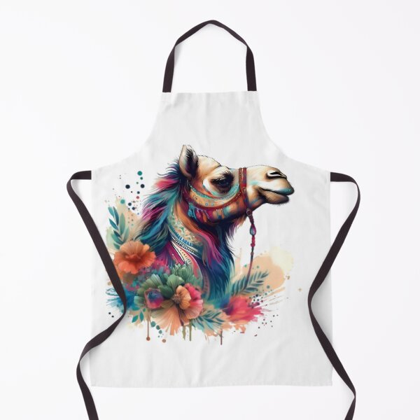 Item preview, A beautiful dromedary with many colorful leaves and flowers designed and sold by Marcoshop10.