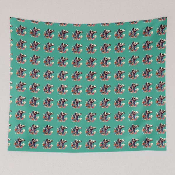 Item preview, A beautiful dromedary with many colorful leaves and flowers designed and sold by Marcoshop10.