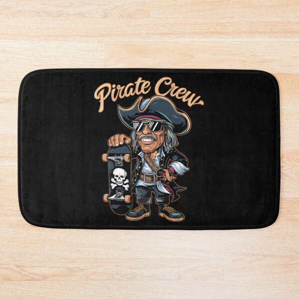 Item preview, Pirate Blackbeard Skulls - "Pirate Legends: Jolly Roger Adventures" designed and sold by stickercuffs.