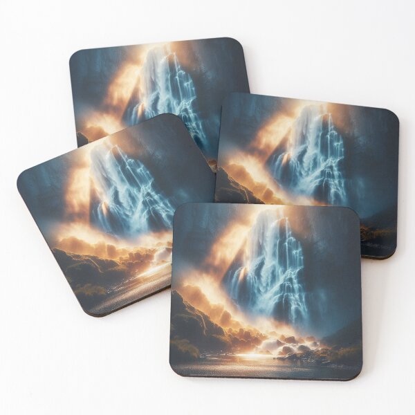 Item preview, Sunlit Waterfall designed and sold by Sadia  Jannat.