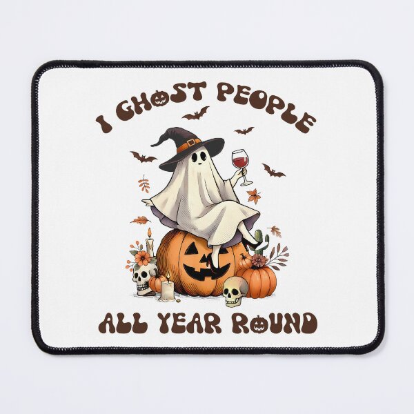 Item preview, I Ghost People All Year Round Retro Halloween Design designed and sold by ArtsyLani.