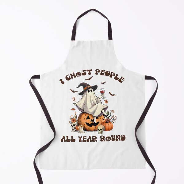 Item preview, I Ghost People All Year Round Retro Halloween Design designed and sold by ArtsyLani.