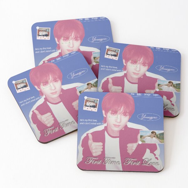 Item preview, Pegatina de Youngjae TWS designed and sold by glaciva.