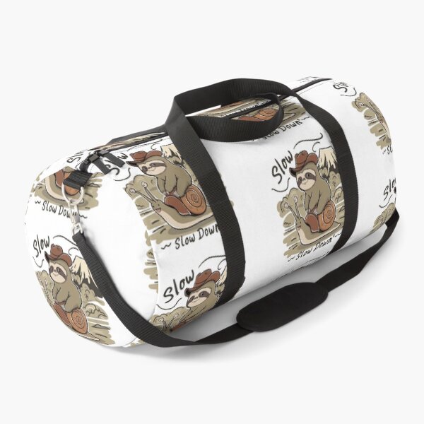 Item preview, slow down cowboy sloth riding snail  designed and sold by bukajart.
