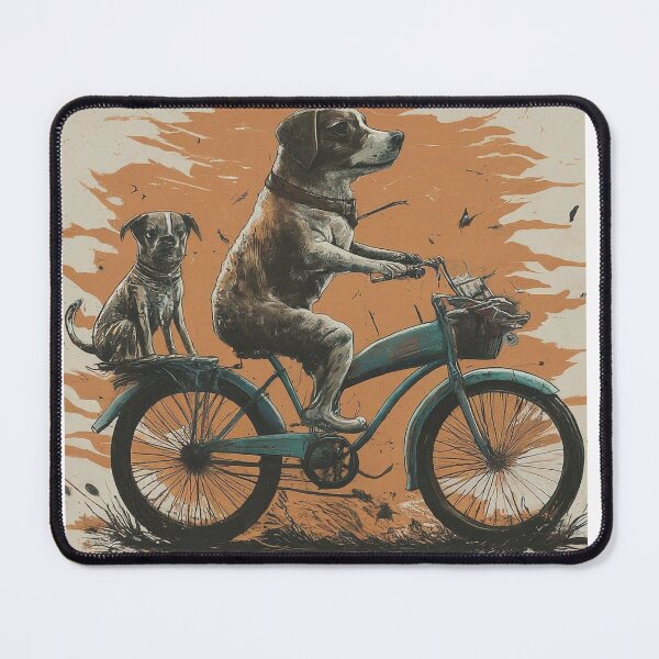 Item preview, DOG RIDING BIKE designed and sold by DomGDesign.