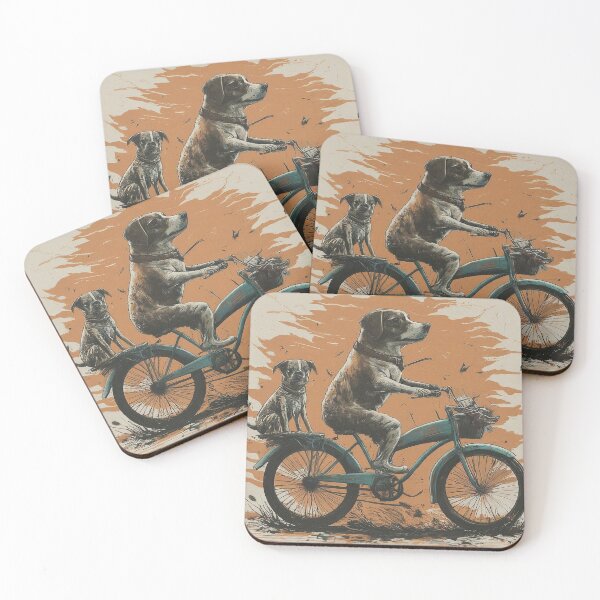 Item preview, DOG RIDING BIKE designed and sold by DomGDesign.