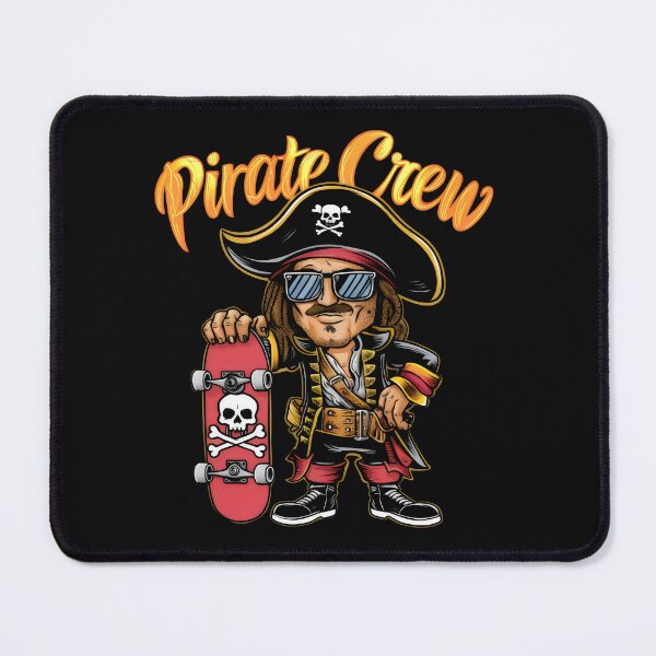 Item preview, Pirate Blackbeard Skulls - "Jolly Roger: The Pirate’s Code" designed and sold by stickercuffs.