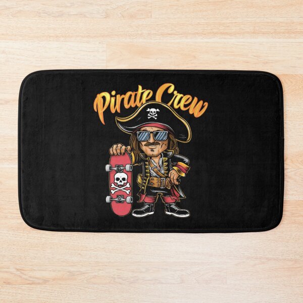 Item preview, Pirate Blackbeard Skulls - "Jolly Roger: The Pirate’s Code" designed and sold by stickercuffs.
