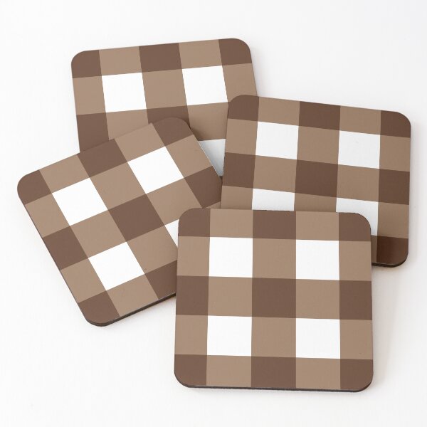 Item preview, Brown Gingham designed and sold by The Innocent Ghost Project.