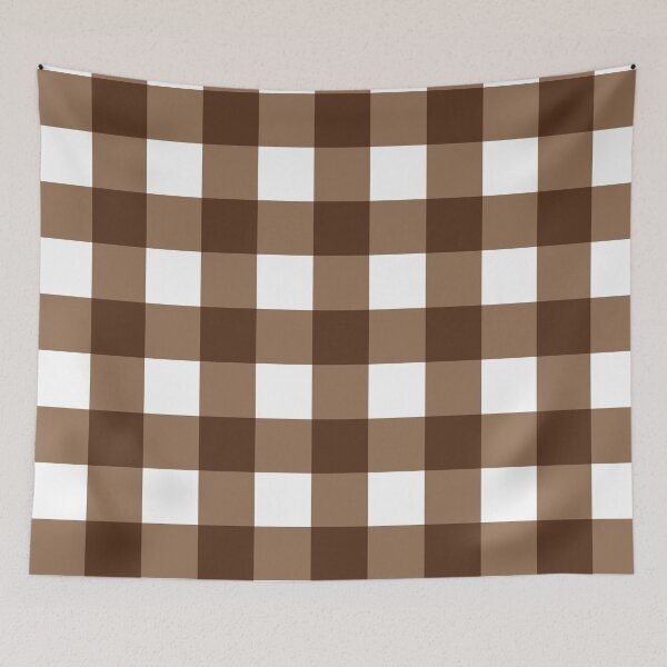 Item preview, Brown Gingham designed and sold by The Innocent Ghost Project.