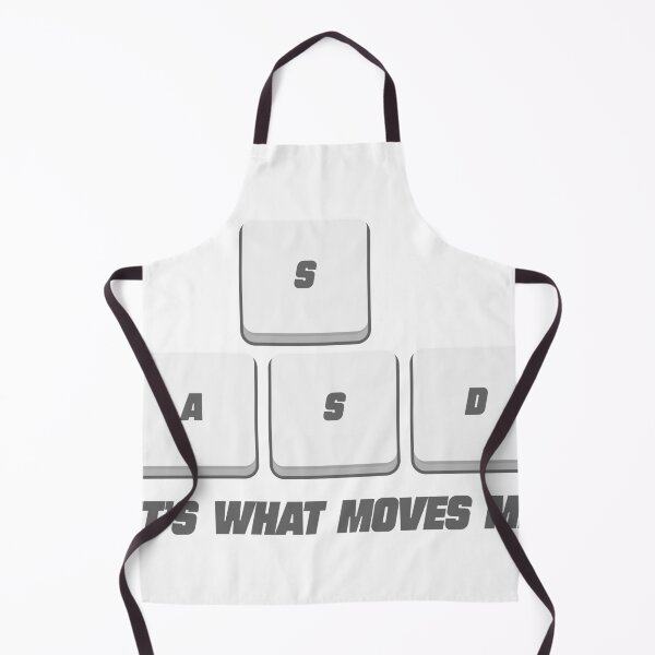 Item preview, WASD It’s what moves me - PC Gaming Sticker | Keyboard stickers designed and sold by PoshPixel.